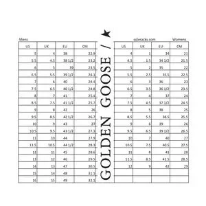 Conversion Golden Goose Size Review Golden Goose Shoes Golden